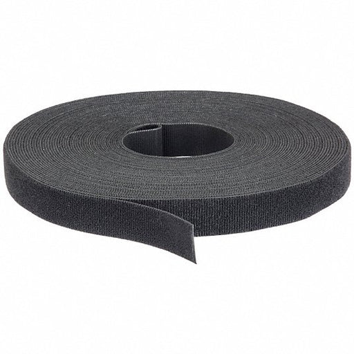 Velcro 189755 Reclosable Fastener, No Adhesive, 75 ft, 1/2 in Wd, Black