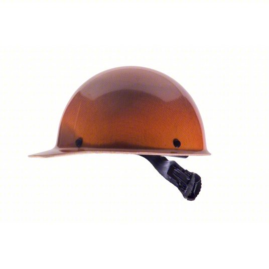 MSA 482002 Hard Hat Tan, No Graphics, Ratchet (4 - Point), Ratchet, Phenolic, Welding Helmet Attachment Lugs - KVM Tools Inc.KV5KAX0