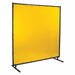 Steiner 534HD - 6X8 Welding Screen Vinyl, 6 ft Ht, 8 ft Wd, Yellow, 1 in Frame, Yellow - KVM Tools Inc.KV5KNL6