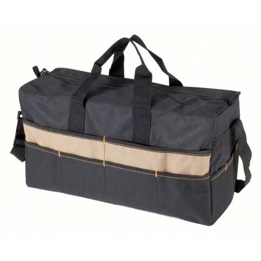 CLC 1113 Tool Bag 18 in W x 7 in D x 9 in H, Black, Polyester, 17 Pockets, 0 Inside Pockets, Polyester - KVM Tools Inc.KV5LD75