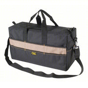 CLC 1113 Tool Bag 18 in W x 7 in D x 9 in H, Black, Polyester, 17 Pockets, 0 Inside Pockets, Polyester - KVM Tools Inc.KV5LD75