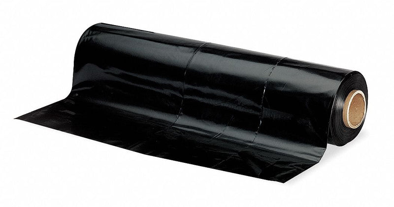 Ability One Plastic Sheeting Roll 6 mil 20 ft x 100 ft Black