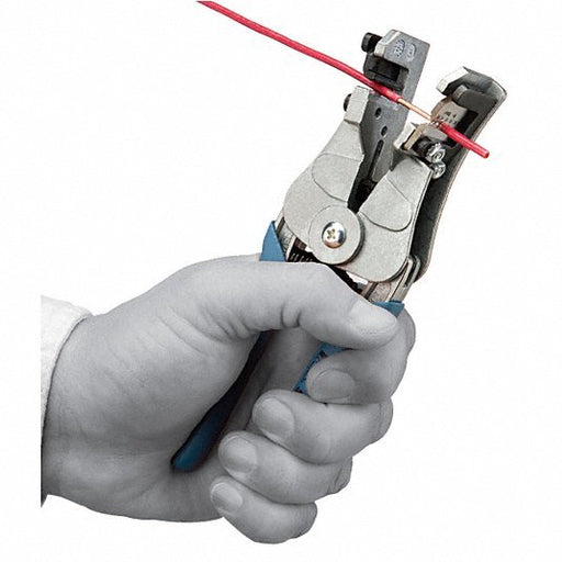 Ideal 45 - 092 Wire Stripper 22 AWG to 10 AWG, 7 in Overall Lg, Std Cushion Grip, 22 AWG to 10 AWG, 6 - 8 in - KVM Tools Inc.KV5LJ02