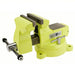 Wilton 1560 Combination Vise Std Duty, Enclosed, High Vis, 6 in Jaw Face Wd, 5 3/4 in Max Jaw Opening - KVM Tools Inc.KV5LJ85