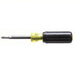 Klein 32476 Multi - Bit Screwdriver Phillips/Slotted Tip, #1/1/4 in/#2/3/16 in Tip Size, 4 Tips - KVM Tools Inc.KV5LL45