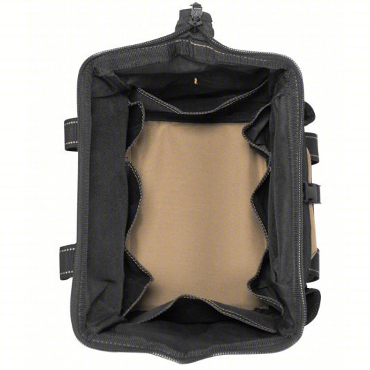 CLC 15331533 Tool Bag Polyester, 21 Pockets, 12 in Overall Wd, 8 in Overall Dp, 9 in Overall Ht, Black - KVM Tools Inc.KV5LU64