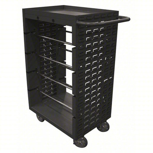 KVM Tools MWSR8-LP-95 Wire-Spool Dispensing Storage Cart 1,200 lb Load Capacity, 8 Spindles - KVM Tools Inc.KV5LVF8
