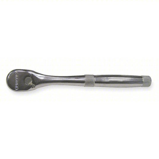 Proto J5449XL Hand Ratchet Pear, Reversing, 10 1/2 in Overall Lg, Chrome, 8° Min Arc Swing - KVM Tools Inc.KV426G44
