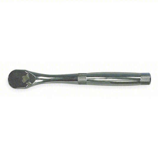 Proto J5450XL Hand Ratchet Pear, Reversing, 15 in Overall Lg, Chrome, 8° Min Arc Swing, 1/2 in Drive Size - KVM Tools Inc.KV426G47