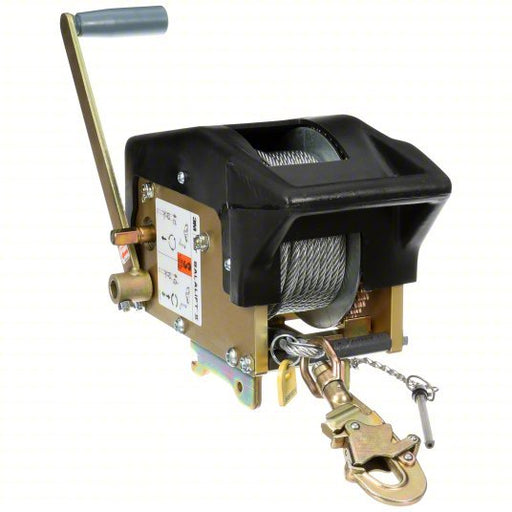 3M DBI - SALA 8102007 Confined Space Winch 350 lb Winch Wt Cap, 120 ft Cable Lg, Stainless Steel, Manual - KVM Tools Inc.KV5MNZ1