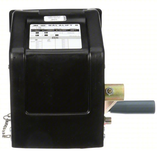 3M DBI - SALA 8102003 Confined Space Winch 350 lb Winch Wt Cap, 60 ft Cable Lg, Stainless Steel, Manual - KVM Tools Inc.KV5MNY9