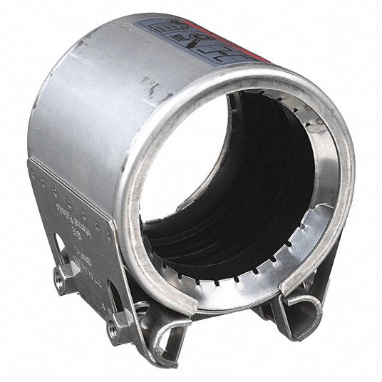 Straub G21150 - SI Grip L Pipe Coupling Polished 316 Stainless Steel, For Axial, 5 in Connection - KVM Tools Inc.KV5MTC3