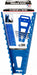 Hansen 5300 Wrench Rack, Blue, 6 1/2 in Overall Wd, 12 1/4 in Overall Lg, Plastic, Wrenches