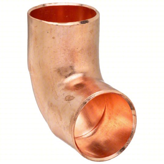 Nibco U607 - 1/8 Close Rough Elbow Wrot Copper, Cup x Cup, 1/8 in x 1/8 in Copper Tube Size - KVM Tools Inc.KV5P048