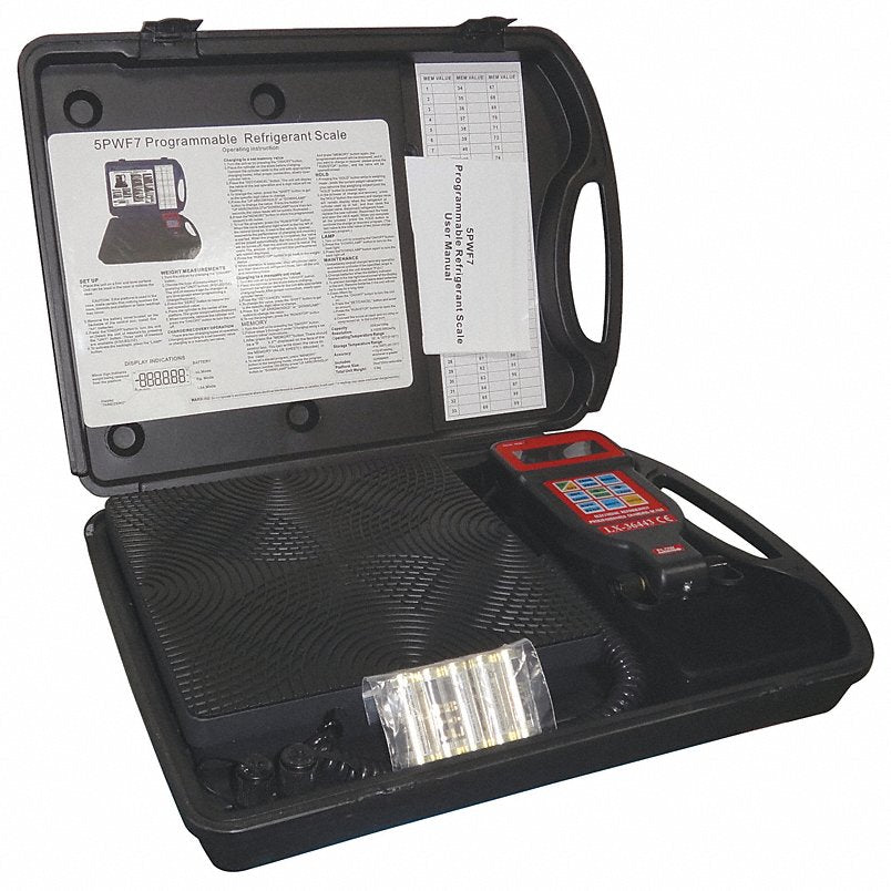 KVM Tools KV5PWF7 RefrigerantScale, Electronic, Programmable