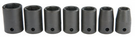 Proto J72157 Impact Socket Set 1/2 in Drive SAE 7-Pc