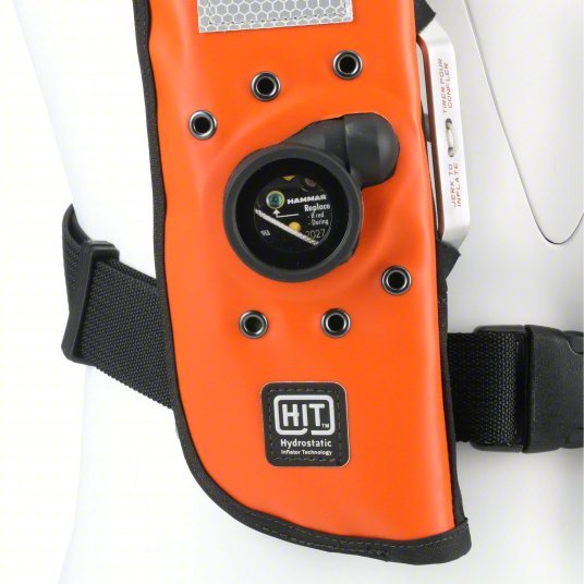 Mustang Survival MD318802-2-0-235 Life Jacket Orange, Type V, 38 lb Buoyancy, SOLAS-Grade Reflective, Universal - KVM Tools Inc.KV5UYD7