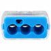 Ideal 30 - 1039 Push - In Wire Connector In - Sure™ Series, 3 Port, 14 AWG – 10 AWG Solid Wire Size Range, 30 A PK50 - KVM Tools Inc.KV5VYJ6