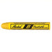 Markal 80221 Paint Crayon Rough Surfaces, 17 mm Tip Wd, Yellow, Wood Holder, 12 PK - KVM Tools Inc.KV5W536