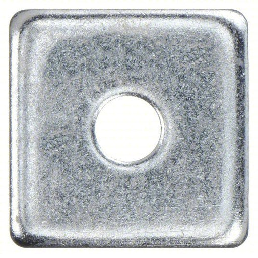 KVM Tools V500 3/8EG Channel Square Washer, 3/8 In, Silver, PK25 - KVM Tools Inc.KV5YE59