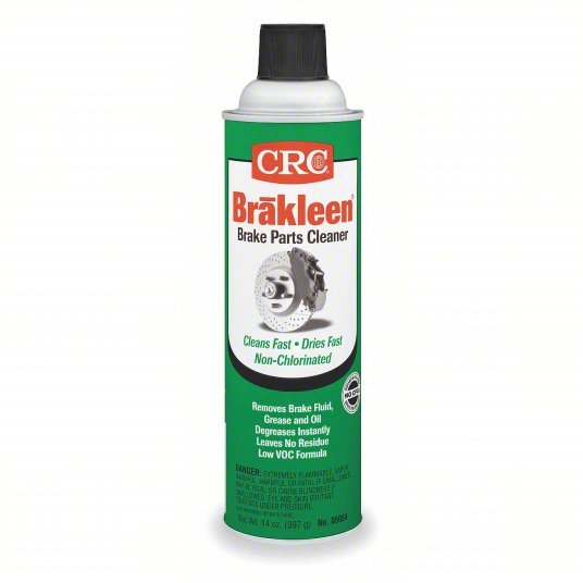 CRC 05084 Brake Parts Cleaner Solvent, Aerosol, Non-Chlorinated, Flamm ...
