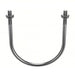 Fabory U17567.050.0600 Standard U - Bolt 1/2" - 13 Thread Size, For Pipe Size 6 in, 8 3/8 in Inside Ht, Stainless Steel, Plain - KVM Tools Inc.KV5YU98