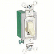 Hubbell HBL3031I Wall Switch Toggle Switch, Single Pole, Ivory, 30 A, Screw Terminals - KVM Tools Inc.KV5Z809
