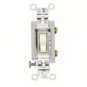 Hubbell HBL3031I Wall Switch Toggle Switch, Single Pole, Ivory, 30 A, Screw Terminals - KVM Tools Inc.KV5Z809