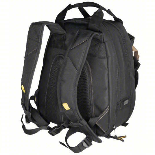 CLC 1134 Tool Backpack 8 Outside Pockets, 36 Inside Pockets, 13 1/4 in Overall Wd, 13 1/4 in Overall Dp - KVM Tools Inc.KV5ZPJ2