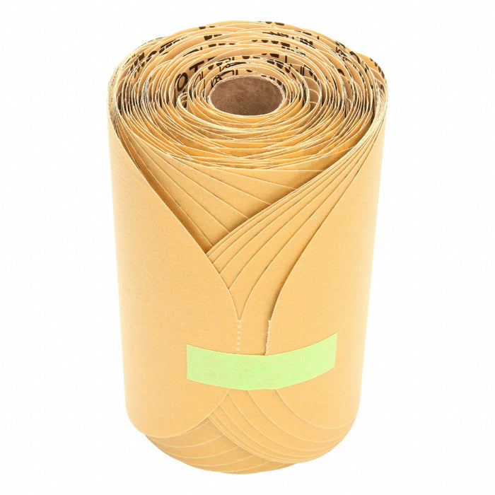 3M 01622 PSA Sanding Disc Roll, 5 in, P240, 5 Hole