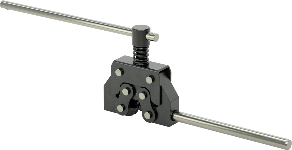 McMaster 6051K15 Roller Chain Breaker, for ANSI Chain Nos. 25, 35, 40, 41, 50, 60, Steel, 10.75" Long