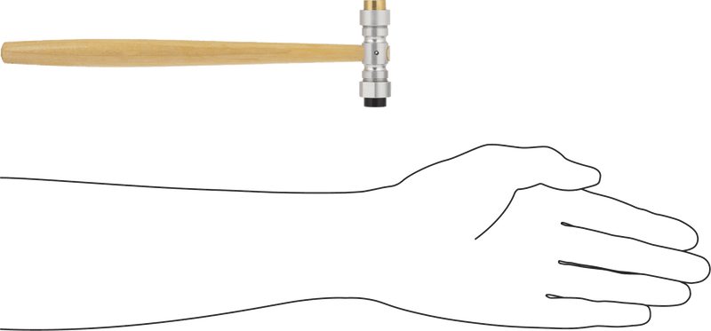 McMaster 6086A13 Replaceable-Face Mallet, Screw-In Acetal & Brass Faces, Maple Handle, 4 oz, 9" Long