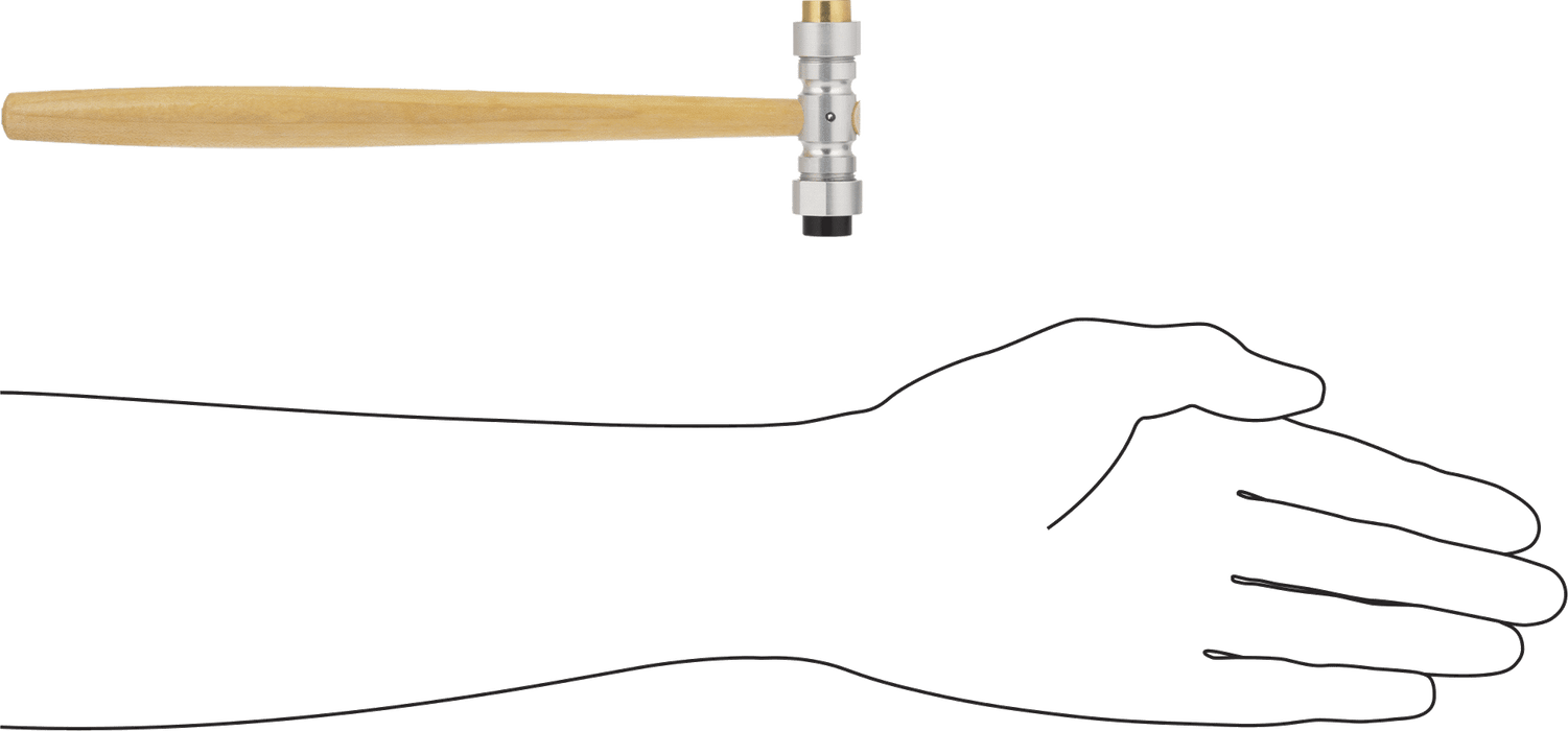 McMaster 6086A13 Replaceable-Face Mallet, Screw-In Acetal & Brass Faces, Maple Handle, 4 oz, 9" Long