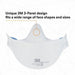 3M 9205+ Disposable Respirator, Universal, N95, PK 240 - KVM Tools Inc.KV60FE78