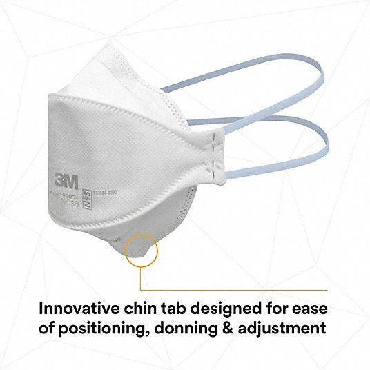 3M 9205+ Disposable Respirator, Universal, N95, PK 240 - KVM Tools Inc.KV60FE78