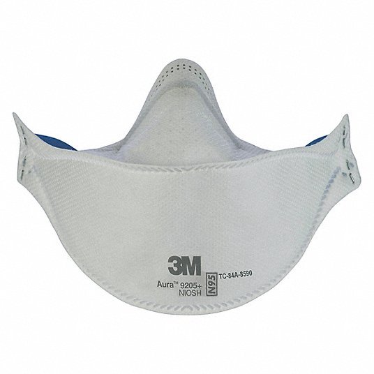 3M 9205+ Disposable Respirator, Universal, N95, PK 240 - KVM Tools Inc.KV60FE78