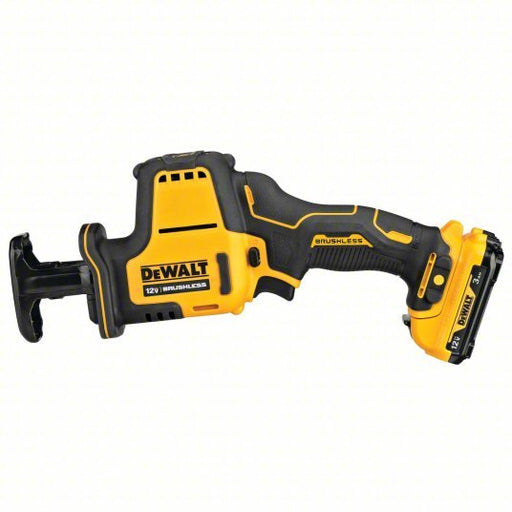 DeWalt DCS312G1 Reciprocating Saw 5/8 in Stroke Lg, 2,800 Max. Strokes per Minute, Straight, Brushless Motor, 12 V - KVM Tools Inc.KV60HH85