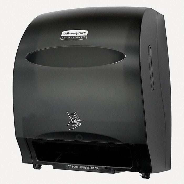 Kimberly-Clark 48857 Automatic Hard Roll Towel Dispenser Smoke Black