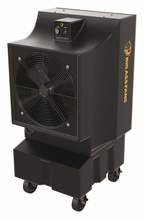 Big Ass Fans F-EV1-1801 Portable Evaporative Cooler, 1,200 sq ft, 5-15P, 120V AC, 49 in x 26 in x 24 in