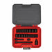 Proto J72323IM Socket Set 3/8 in Drive, 23 Piece, Metric/SAE, 1/4 in to 3/4 in, 7 mm to 17 mm - KVM Tools Inc.KV60ML18