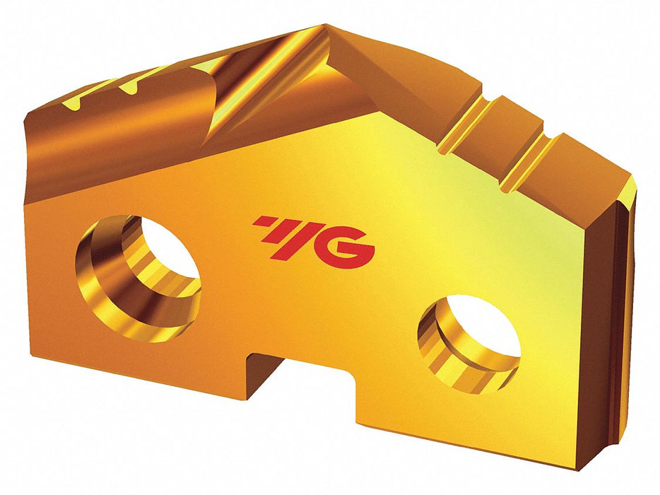 Yg-1 Tool Company SV125248 Point SV125 H-Coated Super Cobalt SV Point, High Speed Steel, H-Coated, 2 3/4 in Hole Dia., SV125248