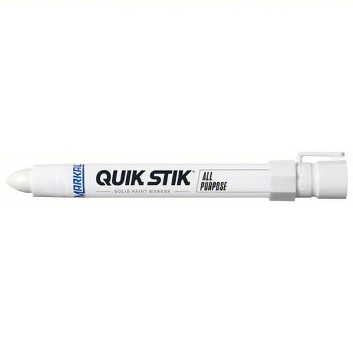 Markal 61051 Paint Crayon Oily Surfaces/Rough Surfaces, 13 mm Tip Wd, White - KVM Tools Inc.KV1XEG2