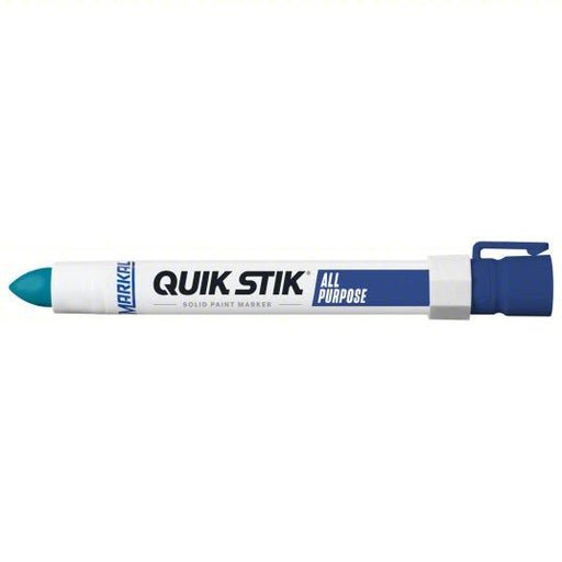 Markal 61070 Paint Crayon Oily Surfaces/Rough Surfaces, 13 mm Tip Wd, Blue - KVM Tools Inc.KV23YT89