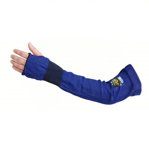 Mechanix SS2E - 03 Cut - Resistant Sleeves ANSI/ISEA Cut Level A7, HPPE (18 ga), Blue, Knit Cuff, 1 PR - KVM Tools Inc.KV61DF19