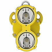 3M 3327400 Rescue and Descent Device Lower, Carabiner, Snap Hook, 400 ft Max Working Lg, Yellow - KVM Tools Inc.KV61DH08