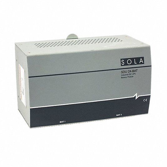 SOLAHD SDU24BATB UPS Battery 24 V DC Volt, 10 Ah Battery Capacity, Detachable Cable - KVM Tools Inc.KV61VD25