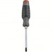 Proto JPB0204RPF Screwdriver #2 Tip Size, 8 1/2 in Overall Lg, 4 in Shank Lg, Cushion Grip - KVM Tools Inc.KV61XL07