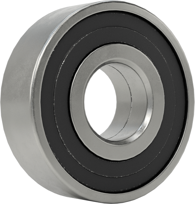 McMaster 6384K77 Steel Ball Bearing, Sealed, Trade No. 3028-2RS, for 5/8" Shaft Diameter, 1300 lb