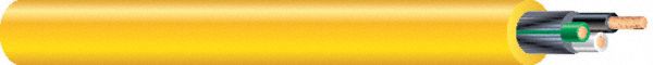 Southwire 65572003 Portable Cord, SEOOW, 600 V, 3 Conductors, 14 AWG, Yellow Jacket, 250 ft Overall Lg