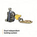 3M DBI - SALA 6160054 Cable Sleeve Trailing, Stainless Steel, Auto, 310 lb Capacity, 0.38 in Cable Dia - KVM Tools Inc.KV65YH40